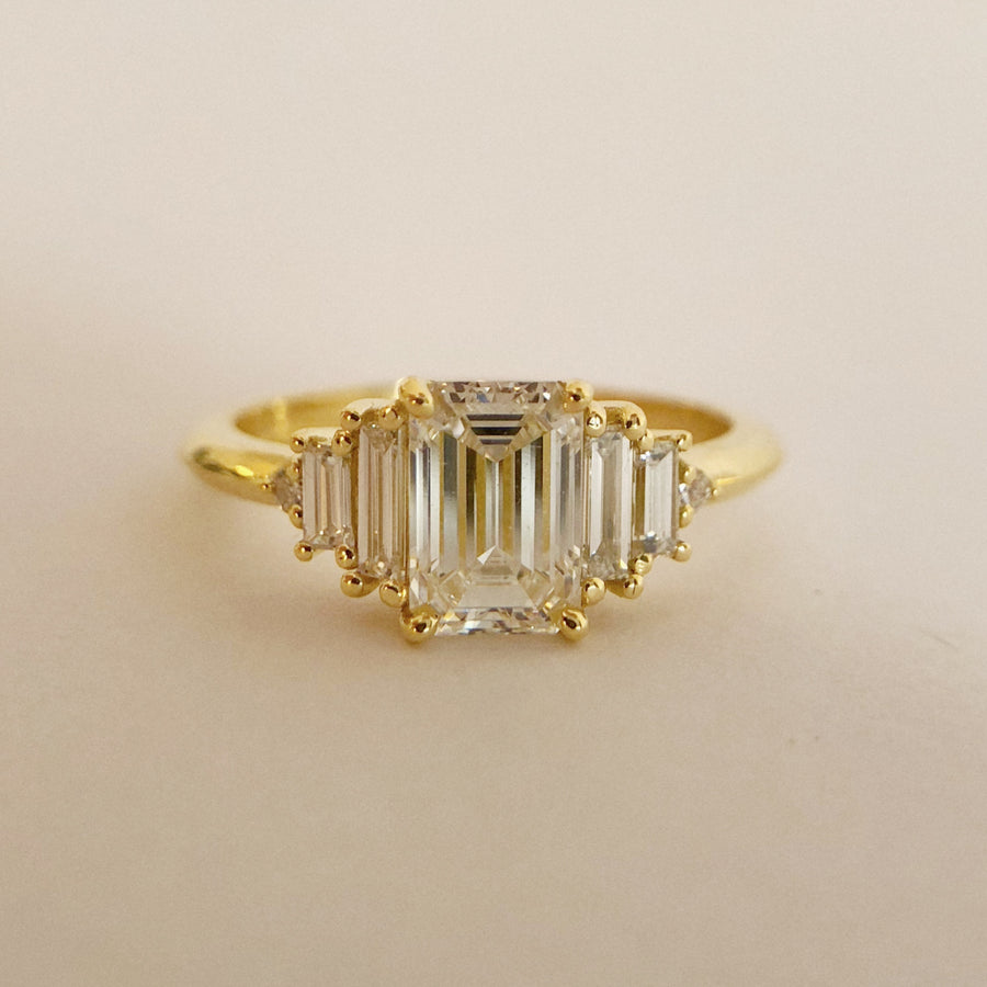 Deco Diamond Ring III