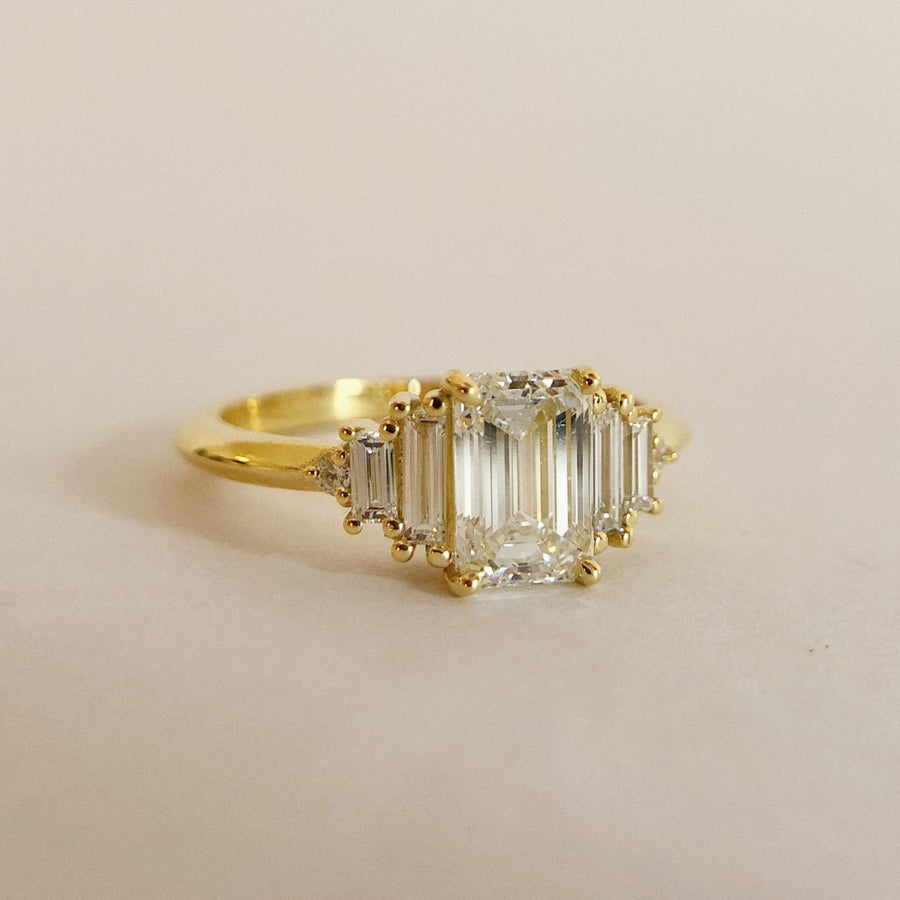 Deco Diamond Ring III