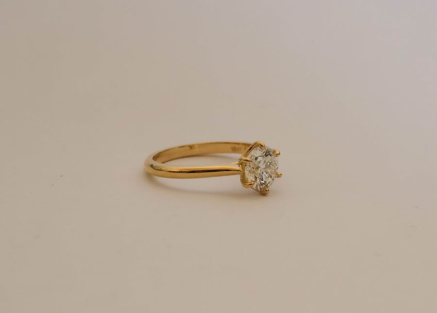 Scarlett Solitaire Diamond Ring