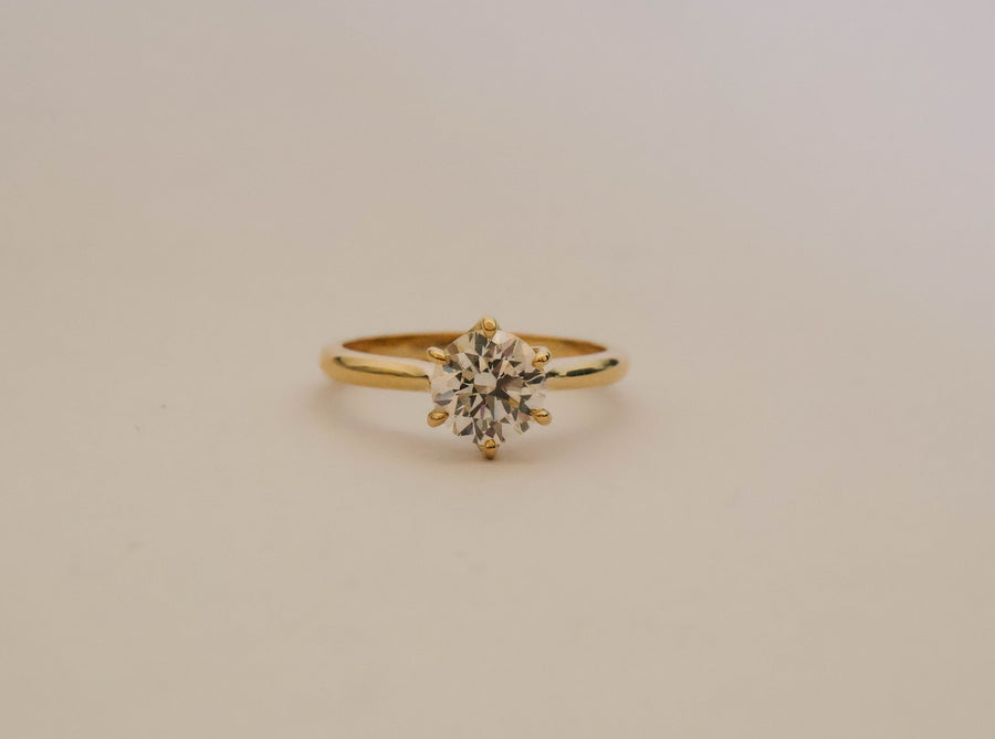 Scarlett Solitaire Diamond Ring